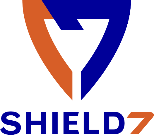 Shield 7 vertical logo